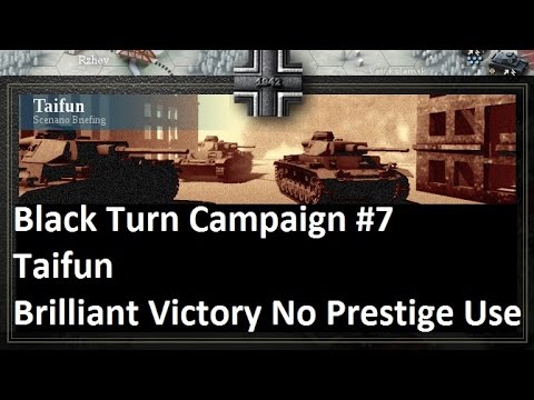 Lets Play: Unity of Command - Black Turn Campaign: Taifun Brilliant Victory (HD)