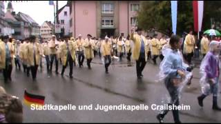 preview picture of video 'Fränkisches Volksfest in Crailsheim • Umzug-Sonntag • 21.09.2014'