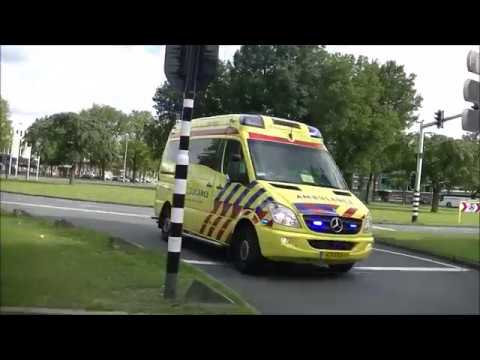 Ambulance compilatie Zaandam 16 08 2017