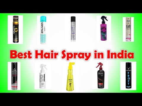 Best Hair Spray in India | HEAT PROTECTION SPRAY FOR HAIR FOR MEN / WOMEN - सबसे अच्छे हेयर स्प्रे Video