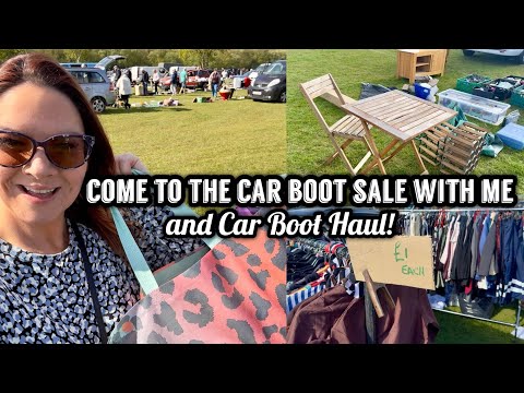 Come To The Car Boot Sale With Me | Car Boot Sale | Car Boot Sale Haul | Kate McCabe