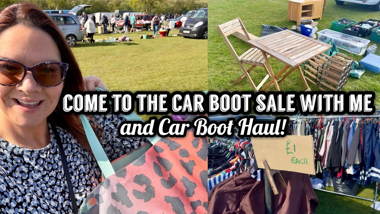 Come To The Car Boot Sale With Me | Car Boot Sale | Car Boot Sale Haul | Kate McCabe