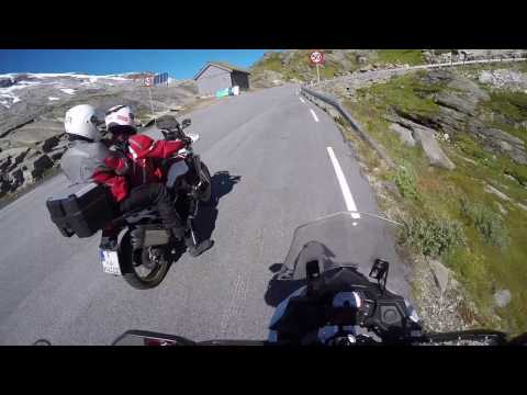 Motorradtour Norwegen: Auffahrt zum Dalsnibba