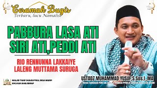 Download lagu CERAMAH BUGIS TERBARU LUCU NAMALISE' || USTADZ MUHAMMAD YUSUF,S.Sos.I.,MA || MASJID THAIF MARIO mp3