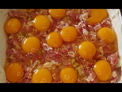 Master the Bacon & Egg Pie: Crowds Will Go Wild!