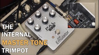 Video thumbnail for PAL800 JCM EMULATOR - Internal Master Tone Trimpot. by PAL Effects (PedalPalFx)