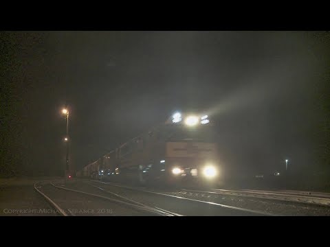 SCT Bulk Freight Train At Night - PoathTV Australian Railways
