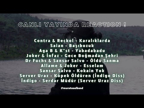 Canlı Reaction | Contra, Saian, Aga B, K"st, Joker, İnfaz, Dr Fuchs, Sansar, JokerAllame, ServerUraz