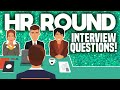 HR ROUND Interview Questions ANSWERS How To Pass An HR Round Job Interview