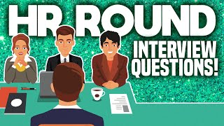 HR ROUND Interview Questions & ANSWERS! (How to Pass an HR Round Job Interview!)
