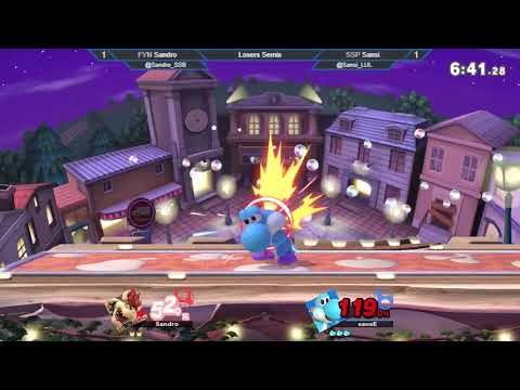 Area 52 Season Finale Losers Quarters - FYN | Sandro (Bowser) vs SSP | Sansi (Yoshi)