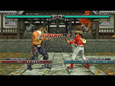 L7 121_2 King vs Julia Ryona - Tekken 5 Dark Resurrection PS3 HD 2023 ( Ryona x24 )