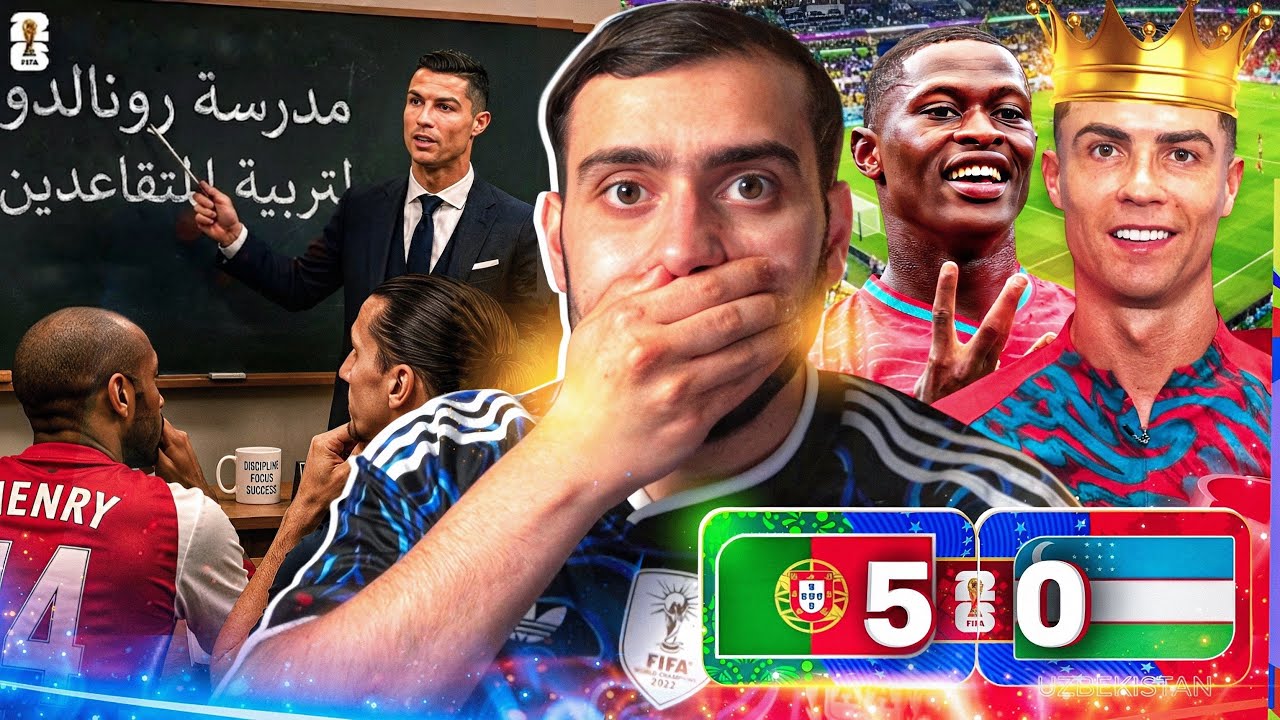 🚨رونالدو للتربية وتعليم المتقاعدين ❌🙆🏻‍♂️ 