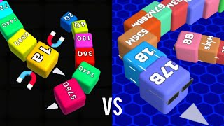 Number Cube Snake VS Jelly Cube Run 2048 | Ultimate Cube Battle