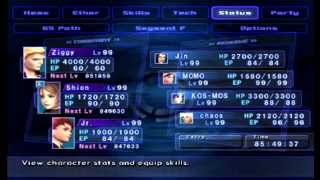 Let's Play Xenosaga II Bonus Part 34 - Max Level Comparison