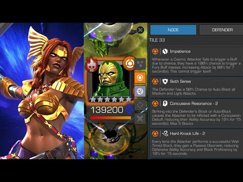 Angela Vs 8.1.3 Psycho-Man Boss | Marvel Contest of Champions