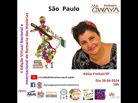 Kátia Freitas São Paulo - História: "Oxumarê desenha o arco-íris no céu para estancar a chuva".