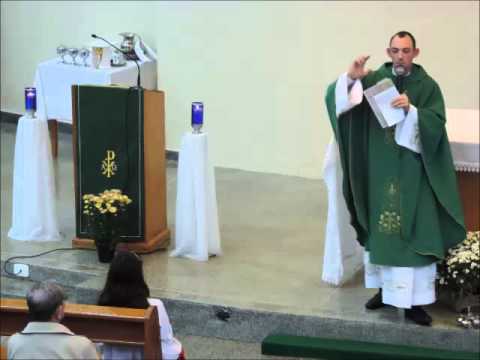 Homilia da Santa Missa 28 09 2014 Pe Adelcir - Muitas vezes precisamos mudar de atitude...