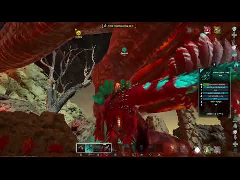 Ark ASA - Alpha Dragon - Solo Deinonychus