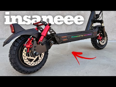 isinwheel GT1 Electric Scooter Adults, 28MPH Top Speed, 28Miles Range, 800W Motor, 330LBS Load, Off-Road Scooter for Adults with Turn Signal (Black) video review thumbnail