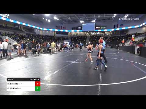 90 Lbs Consolation - Nova Estrada, ET Wrestling Vs Kara McKeel, RPA Wrestling