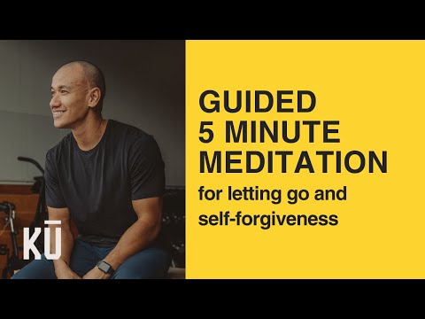 5-Minute Guided Meditation on Letting Go and Forgiving Yourself with Daniel Aipa