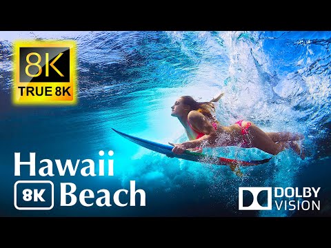 Hawaii Beach 8K Video Ultra HD 120 FPS | 8K TV