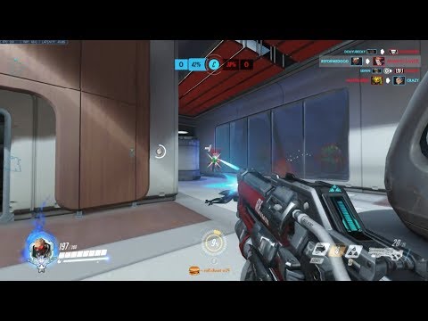 Overwatch Dafran Doesnt Need Soldier's Visor - Human Aimbot-