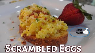 How to Cook Perfect Scrambled Eggs - Soft & Creamy
