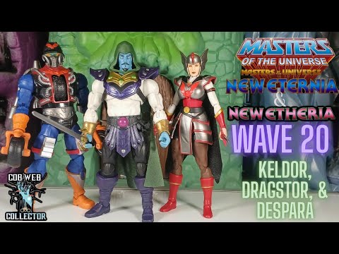 Masterverse Wave 20 - Keldor, Dragstor, & Despara Review 