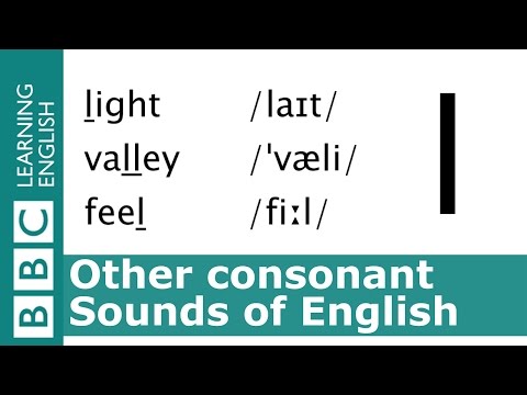 👄 Consonant - /l/ - 'light', 'valley' and 'feel' - English Pronunciation Tips