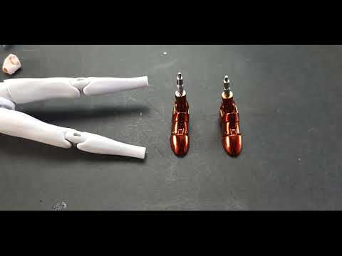 Saint Seiya EX - Star Model Siren Sorrento/ Io Scylla EX - Review addendum - leg hole easy method.