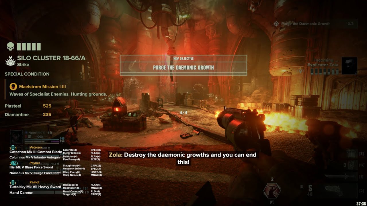 Darktide - Trio - Auric Maelstrom I-III - Silo Cluster 18-66/a