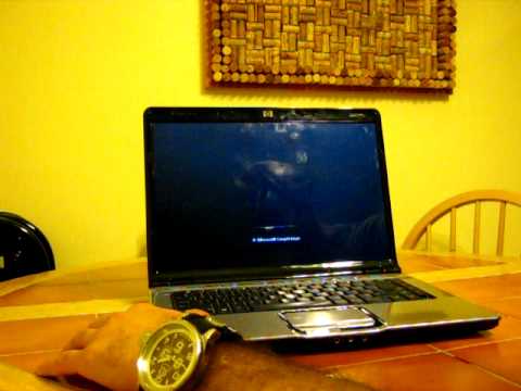 How to fix the HP Pavilion dv6000 / dv9000 black / blank screen problem