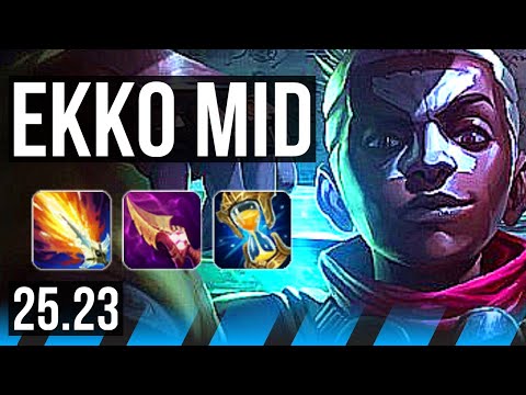 EKKO vs YONE (MID) | KR Diamond | 25.23
