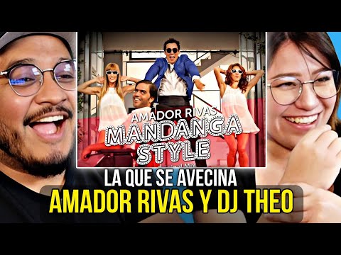 MEXICANOS REACCIONAN A EL MANDANGA STYLE DE AMADOR RIVAS Y DJ THEO