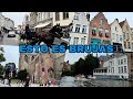 VISITÓ LA CIUDAD DE BRUJAS, EN BÉLGICA