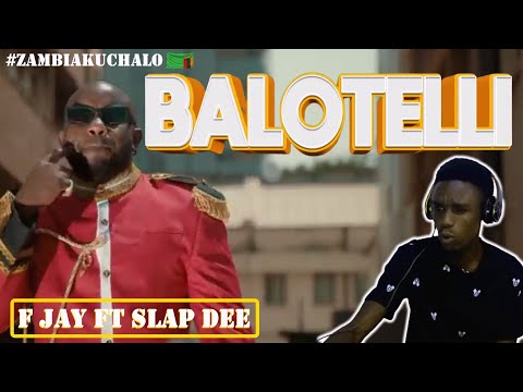 A BLISSFUL JAM🔥❤ F Jay ft Slap Dee - BALOTELLI (Official Video) #reaction #zambia #zambianmusic