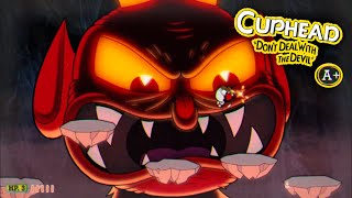 Como vencer AL DIABLO CUPHEAD rango a+ (Normal)(Boss Final)/Cuphead Devil/(Rank a+/ No Damage)