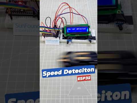 How Fast? Arduino Car Speed Detector in Action! #arduino #arduinoproject