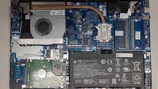 HP Laptop 15-dw0037wm Disassembly RAM SSD Hard Drive Upgrade Replacement Repair Quick Look Inside