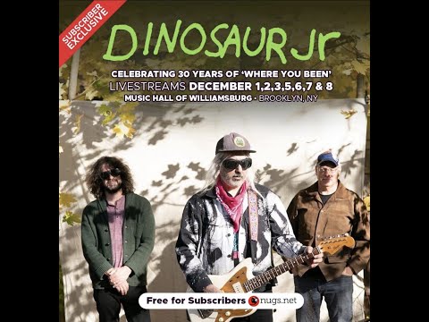 Dinosaur Jr Live at Music Hall Of WIlliamsburg 12/01/2023 Webcast