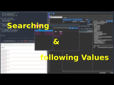 FlowStorm searching and following values
