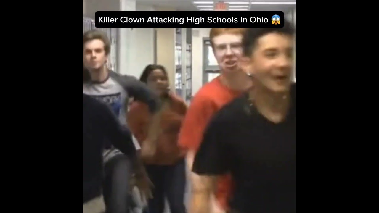clown attacks high school in ohio