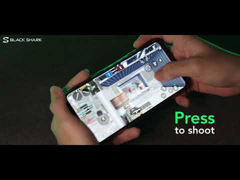 Play with 1 hand - Master touch Black Shark 2 Pro