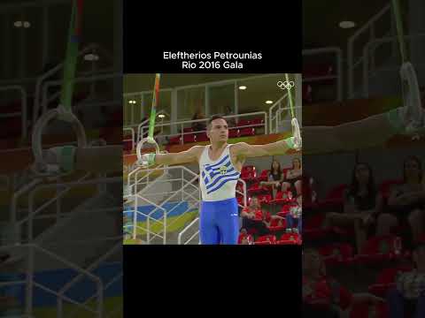 Eleftherios Petrounias gets a helping hand from the legendary Arthur Zanetti 🚀