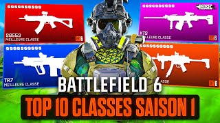Le TOP 10 des Meilleures Armes & Classes Meta de Battlefield 6 en Saison 1! (Multijoueur & Redsec)