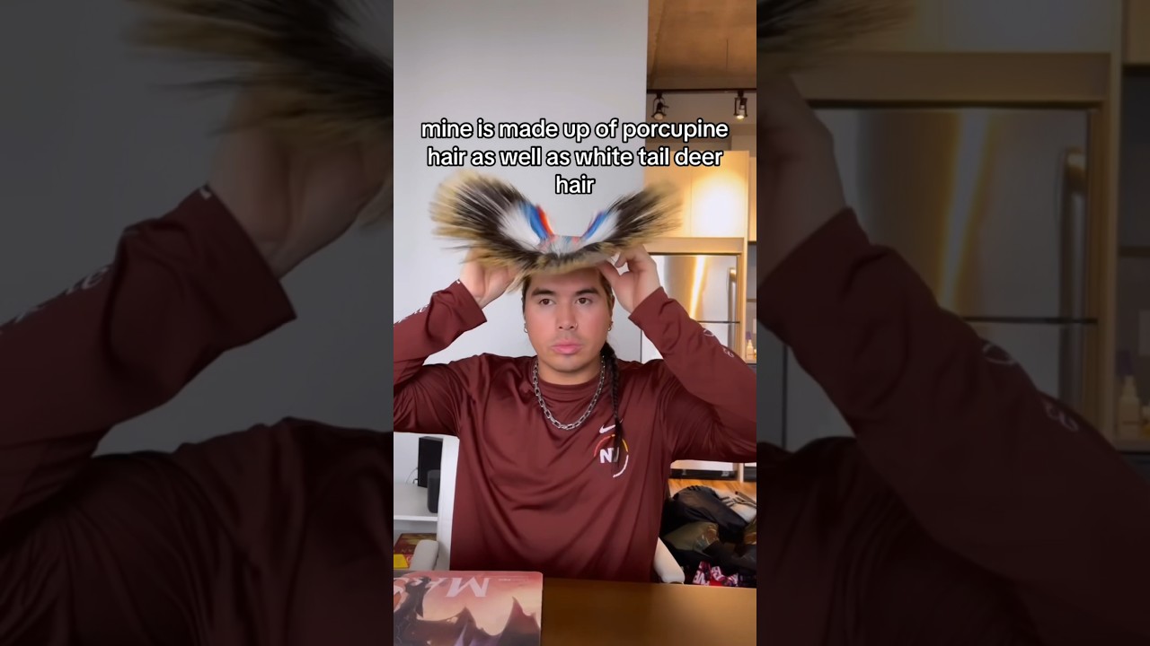 #native #indigenous #culture A roach is one of the hardest pieces to get for a powwow regalia