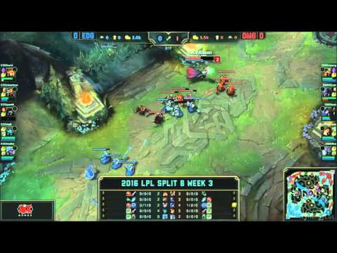 OMG Icon vs EDG PawN - Ahri vs Lulu 1vs1 Level 1 Mid - League of Legends