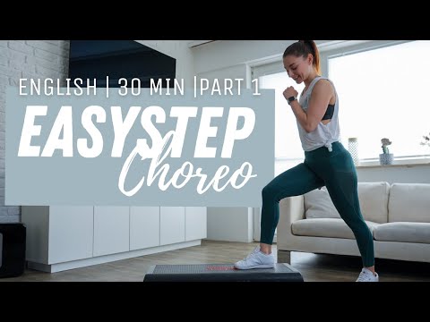 EasyStep Choreo TapAction Part1 | not too easy but not too difficult either | English | 30 Min